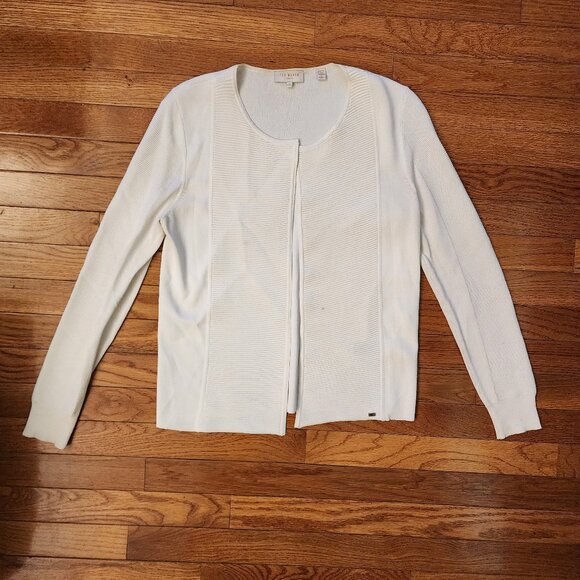 Ted Baker London Off White Cardigan - Picture 1 of 3
